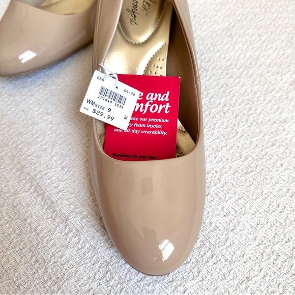 Dexflex Comfort Women's Tan Pumps Size 9 Wide - Picture 4 of 6